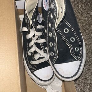 Converse Black and White Chuck Taylor Sneakers